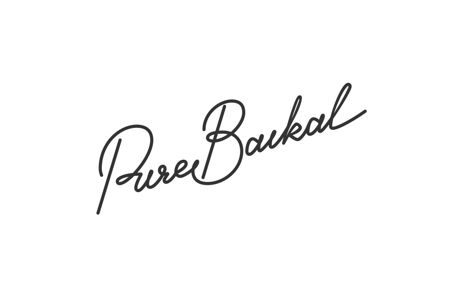 Pure Baikal — логотип и фирменный стиль